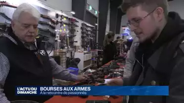 Bourse aux armes : le rendez-vous des passionnés
