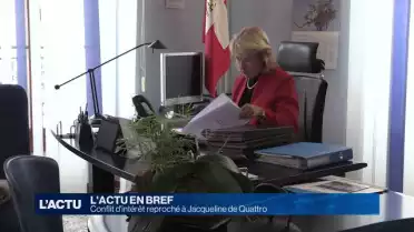 Conflit d&#039;intérêt pour Jacqueline de Quattro