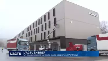 Un nouveau centre rail-route ouvre ses portes à Penthalaz