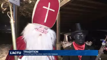Quand Saint Nicolas vient à la maison