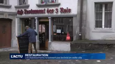 Les restaurateurs ne baissent pas les bras en vieille-ville