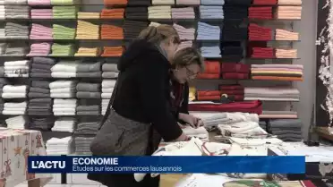 Compte rendu des études sur le commerce lausannois