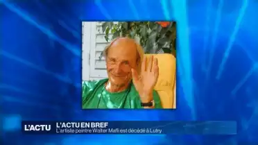 L’artiste peintre Walter Mafli est décédé à Lutry