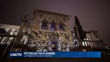Le Palais de Rumine s&#039;illumine