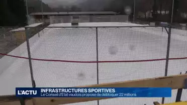 22 millions pour les infrastructures sportives vaudoises