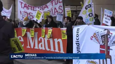 Les journalistes de Tamedia se battent pour leur travail