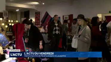 L&#039;actu du vendredi au marché solidaire de Lausanne