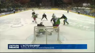 Victoire d&#039;un LHC retrouvé à Davos (2-5)