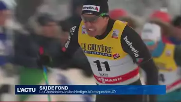 Le Chaiblaisien Jovian Hediger à l'attaque des JO