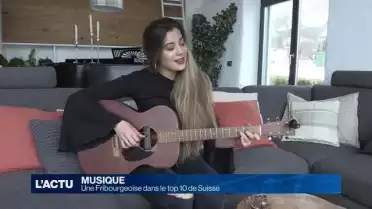 Lisa Oribasi dans le top 10 des musiques écoutées en Suisse