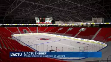 Mise à l&#039;enquête de la patinoire de St-Léonard