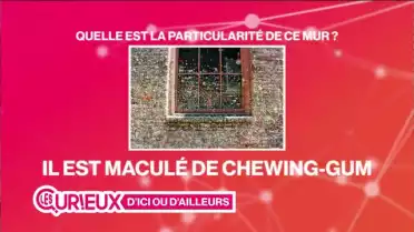Collez votre chewing-gum sur un mur !