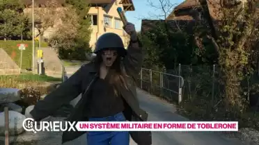 Un système de défense militaire en forme de Toblerone