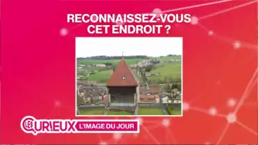 Une tour datant du quatorzième siècle à Romont