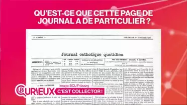 On a retrouvé la première Une du quotidien La Liberté