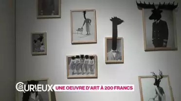 Une oeuvre d&#039;art à 200.-