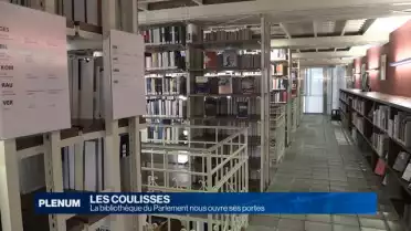 La bibliothèque du Parlement nous ouvre ses portes