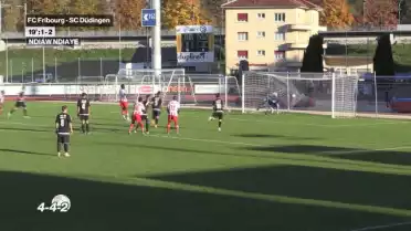 Derby fou entre Fribourg et Düdingen !