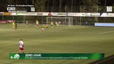 Echallens se prépare pour son match de coupe de Suisse