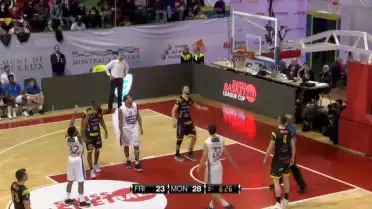SBL CUP, finale masculine Fribourg-Monthey, la 1ère mi-temps