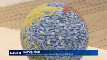 Trois réflexions contemporaines à l&#039;honneur de Fri Art