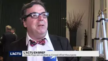 Claudio Rugo est candidat au Conseil d&#039;Etat fribourgeois
