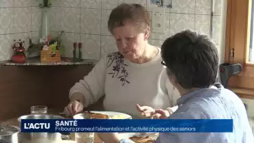 Fribourg encourage les seniors à bien manger et bouger