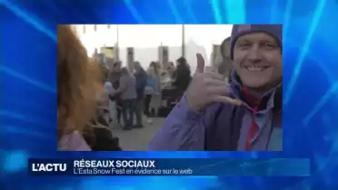 Du ski urbain à Estavayer et sur les réseaux sociaux