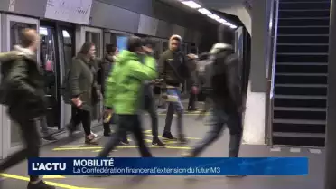 La Confédération financera l&#039;extension du futur M3