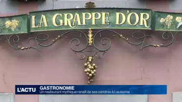 Un restaurant mythique renaît de ses cendres à Lausanne
