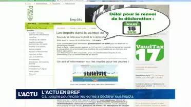 Campagne pour inciter les jeunes à déclarer leus impôts