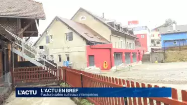 Facture salée suite aux intempéries