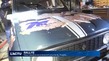 Deux vaudois se préparent pour le 4L Trophy