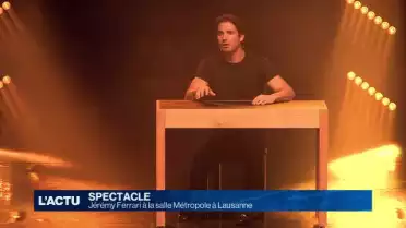 Jérémy Ferrari à la salle Métropole à Lausanne
