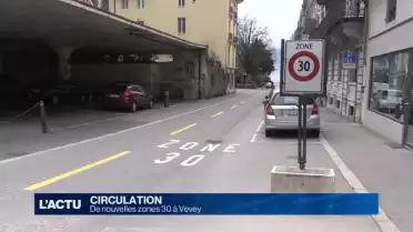 De nouvelles zones 30 à Vevey