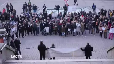 Manifestation en soutien à l&#039;ATS