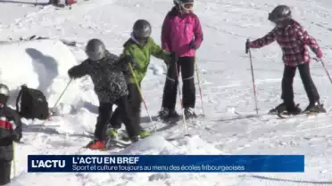 Sport et culture toujours au menu des écoles fribourgeoises