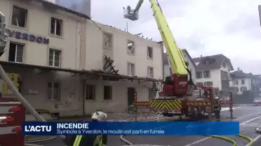 Symbole à Yverdon, le moulin est parti en fumée