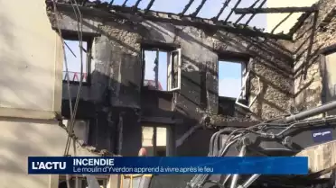 Le moulin d&#039;Yverdon apprend à vivre après le feu