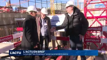 Le projet &quot;les Arsenaux&quot; pose sa première pierre