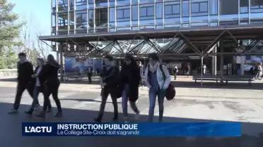 Le Collège Ste-Croix doit s&#039;agrandir.