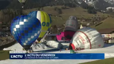 Le festival des ballons à Château d&#039;Oex