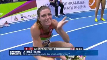 Une saison indoor pavée d&#039;or pour Lea Sprunger ?