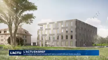 Du bois vaudois pour la maison de l&#039;environnement