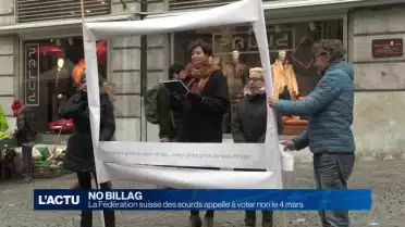 No Billag: la Fédération des sourds appelle à voter non