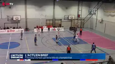 Fribourg Olympic gagne et garde la tête du championnat