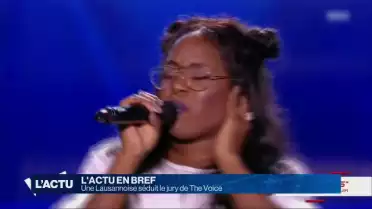 Une Lausannoise séduit le jury de The Voice
