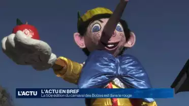 La 50e édition du carnaval des Bolzes est dans le rouge