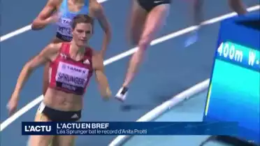 Record pour Léa Sprunger