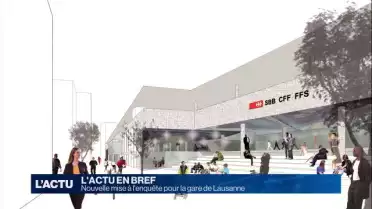 Nouvelle mise à l'enquête pour la gare de Lausanne